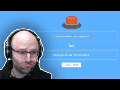 Be the richest person on Earth BUT get papercuts daily? (Push The Button)