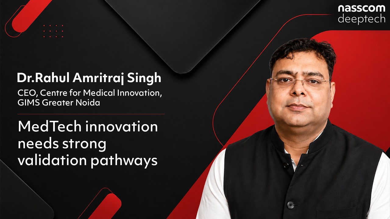 NasscomDeeptechConfluence2026 | Dr Rahul Amritraj Singh