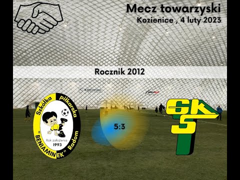 Beniaminek Radom 2012 vs Górnik Łęczna  - Kozienice 04. 02. 2022