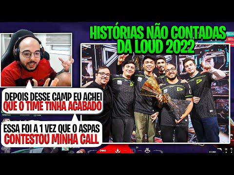 SACY revela HISTÓRIAS INTERNAS da LOUD 2022, e Brigas que ENVOLVERAM o SUCESSO antes do CHAMPIONS!