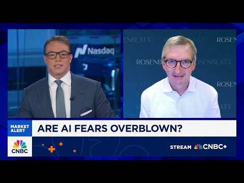 Meta is visibly seeing a return on investment from AI, says Rosenblatt Securities’ Barton Crockett