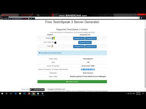 How  Create TeamSpeak 3 Global Server free :)