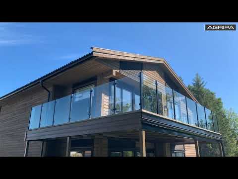 Huldreveien på Eik, Tønsberg | Agripa Glassrekkverk