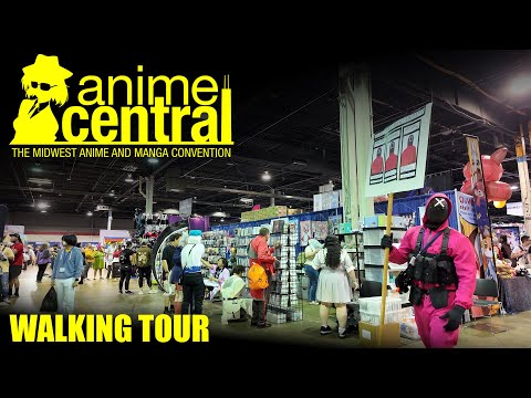 Anime Central 2025 - Walking Tour - full Walkthrough Show Floor - ACen 2025 -  4k