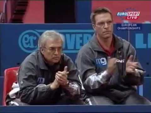 Table Tennis - Attack (Jorg Rosskopf) Vs Defense Old School (Evgeni Chtchetinine) LX !