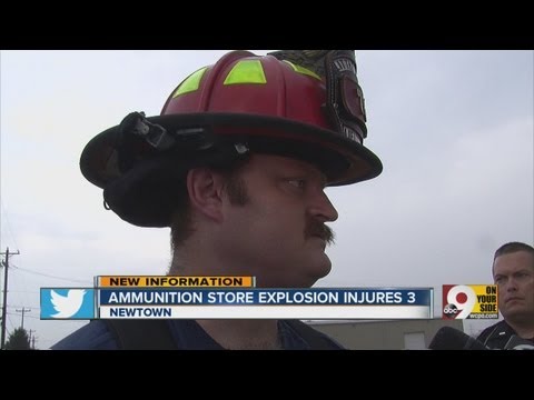 Explosion at ammunition plant