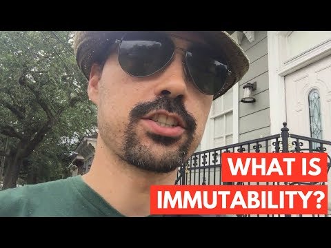 What is Immutability?