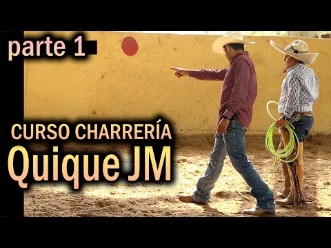 Enrique Jiménez - Un día en el Curso con Quique - con el Tricampeon Nacional Charro Completo parte 1