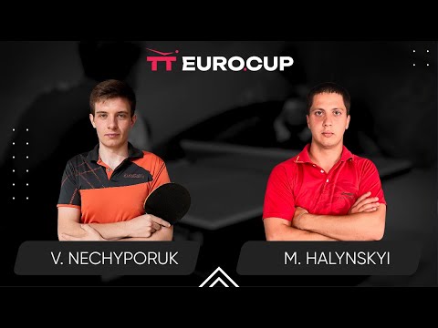 19:15 Vadym Nechyporuk - Mykola Halynskyi 27.12.2023 TT Euro.Cup Ukraine  Star. TABLE 3