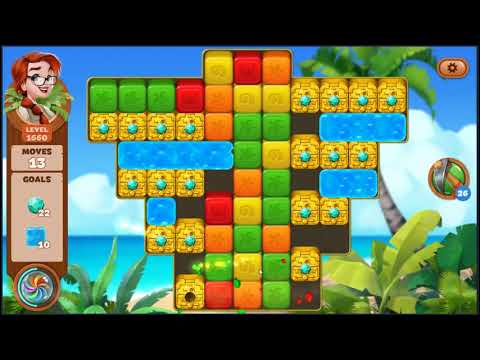 Lost Island Blast Adventure Level 1660 - NO BOOSTERS 🏝️ | SKILLGAMING ✔️