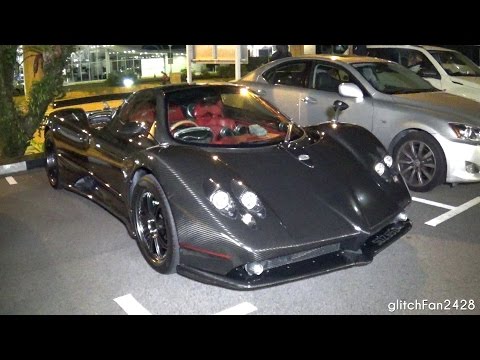 Pagani Zonda F Clubsport Singapore - Start Up & Acceleration