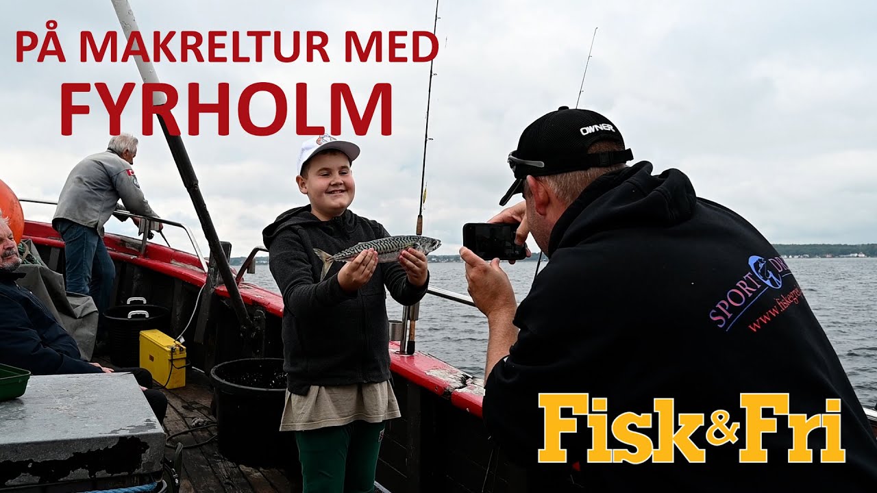 NY VIDEO: SPIN OG MEDE EFTER MAKREL FRA TURBÅD