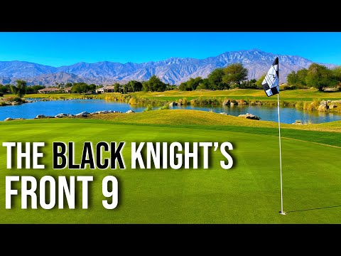 THE NORTH | Mission Hills North Gary Player FRONT 9 Course Vlog w/ Drone Flyovers | OVER 7,000y!