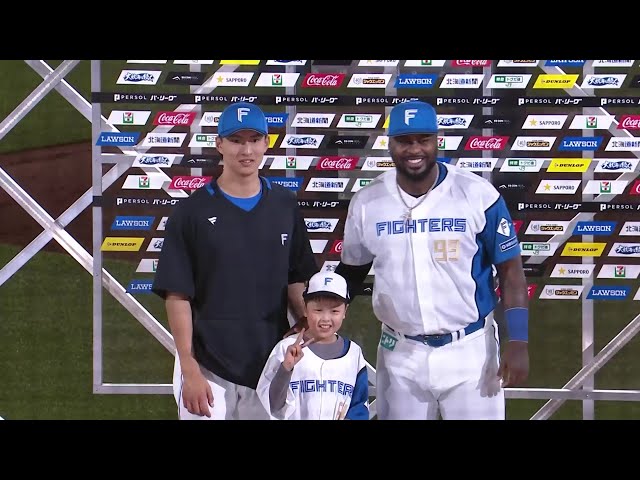 ファイターズ・達孝太投手・レイエス選手ヒーローインタビュー 5月4日 北海道日本ハムファイターズ 対 埼玉西武ライオンズ
