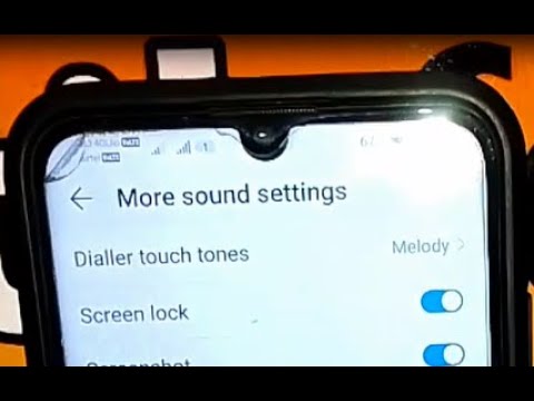 honor 20i mobile me screen lock sound kaise on kare !! how to enable screen lock sound