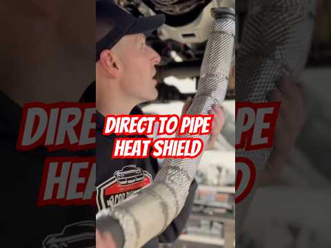 Direct-To-Heat Pipe Shields, designed to be applied directly to hot surfaces.
