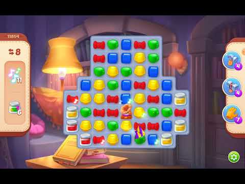 Homescapes Level 11854 夢幻家園