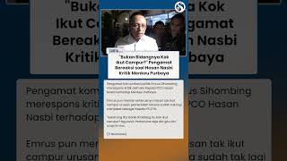 "Kok Ikut Campur?" Pengamat Bereaksi soal Hasan Nasbi Kritik Purbaya: Bukan Bidangnya!