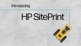 HP SitePrint | Robotic Construction Layout