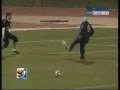 Diego Maradona free kick training vs best Argentina goalkeeper 2010