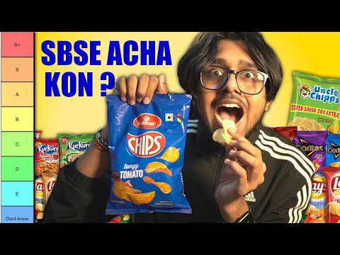 EATING EVERY SINGLE CHIPS TO FIND OUT WHICH IS THE BEST !