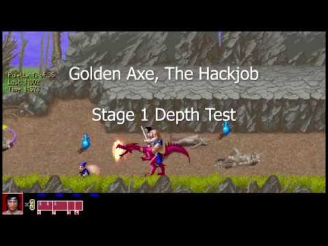Golden Axe The Hackjob - Stage Depth Test