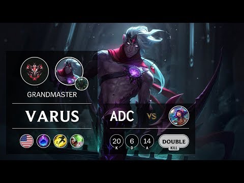 Varus ADC vs Neeko - NA Grandmaster Patch 9.7