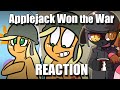 How Applejack Won the War (animation) REACTION ...