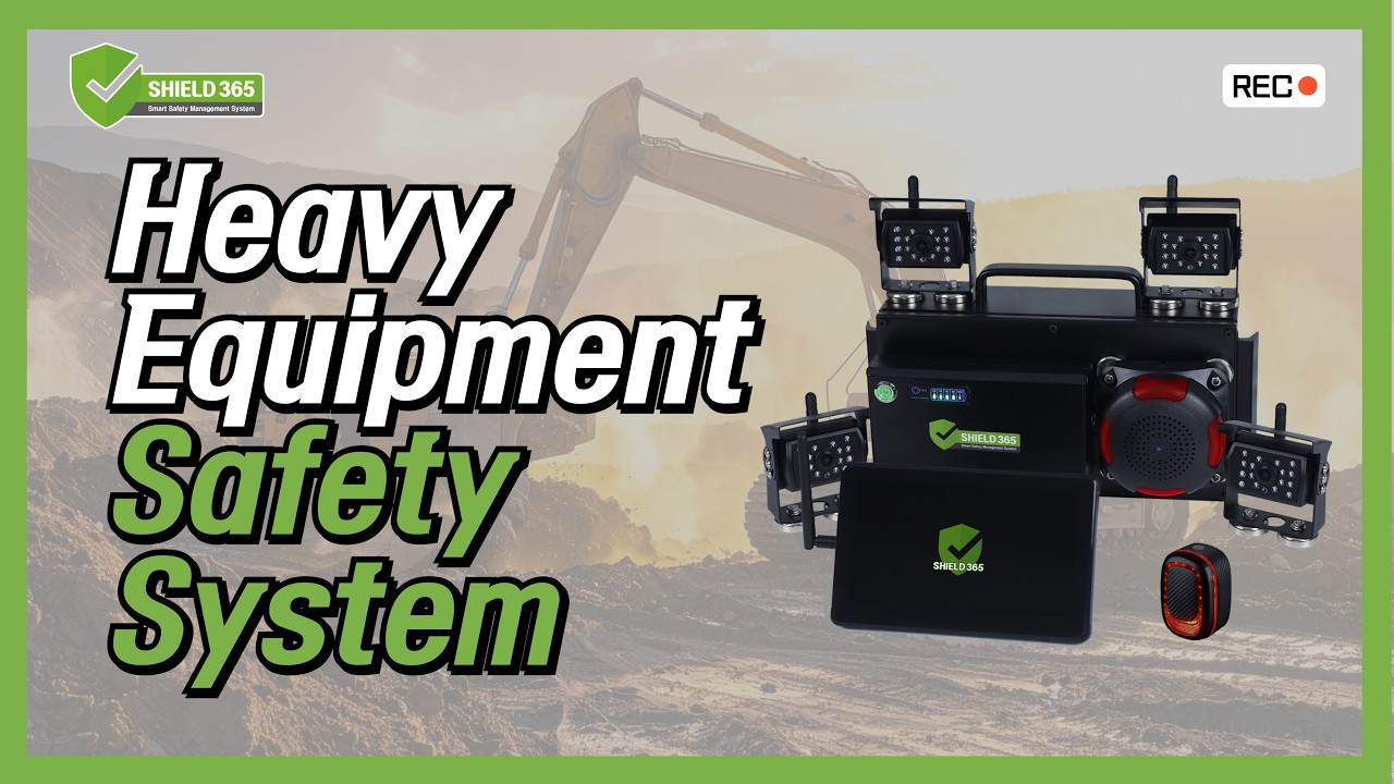 Heavy Equipment Safety System | SHIELD365 Anti-Collision Alert