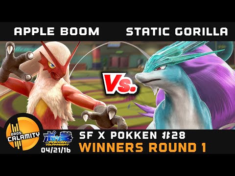 SFxPokken #28 | KOA PA | TheAppleBoom (Blaz) vs Static Gorilla (Garde, Sui) - Winners Qtrs - Pokkén