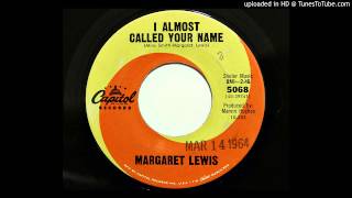 Margaret Lewis - I Almost Called Your Name (Capitol 5068) [1963]