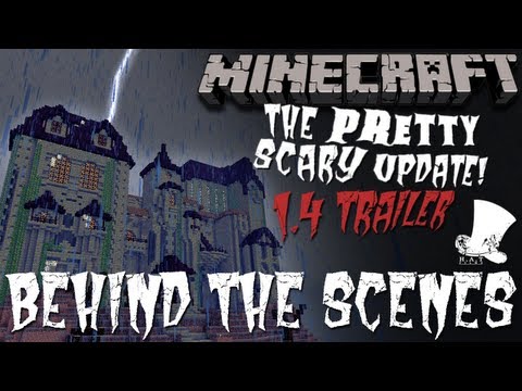 Hat Films - Behind The Scenes - Minecraft "Pretty Scary" 1.4 Update Trailer