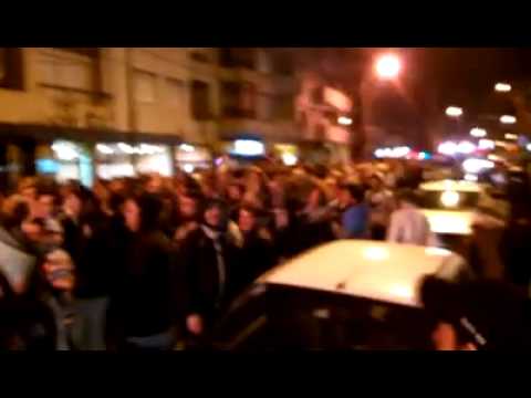 Ultras Vitória - Cortejo no Porto 14/15