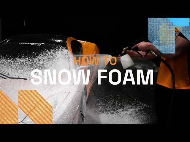 رغوة ثلجية snow foam