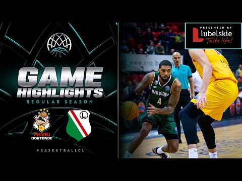 Filou Oostende v Legia Warszawa | Week 6 | Highlights - Basketball Champions League 2022/23