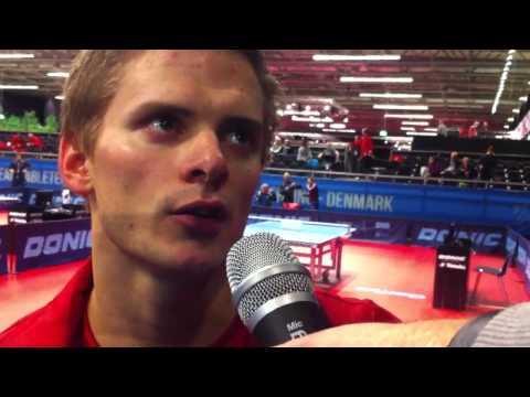 Morten Hyrup efter første kamp