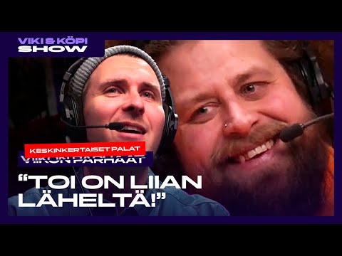 Keskinkertaiset palat ”TOI ON LIIAN LÄHELTÄ!”