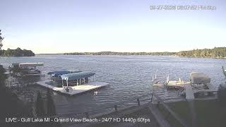 Gull Lake Live Webcam  - Grand View Beach - South Gull Lake Drive - North Cam live webcam