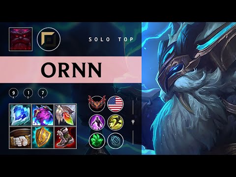 Ornn Top vs Malphite - NA Grandmaster Patch 25.24