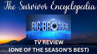 Big Brother 26-TV Reviews (One Of The Show's Best?)