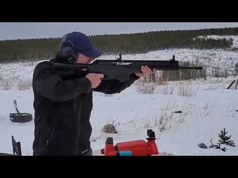 Shooting the SKS-15 Scorpio by Kodiak Defence - 7.62x39mm