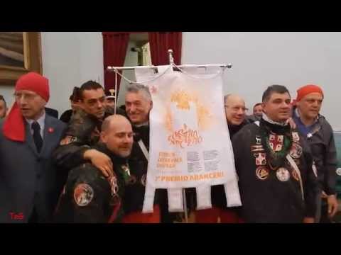 Morte aranceri premiazione 2° posto - Carnevale Ivrea 2014