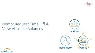 Workday Demo: Time Off and Absences
