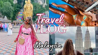 KUALA LUMPUR MALAYSIA VLOG 🇲🇾 | Batu Caves, Shopping, Petronas Towers and Street food!