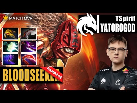 [RAMPAGE] Bloodseeker Safelane | TSpirit.YATOROGOD | PROS LOVE THIS HERO | 7.31d Gameplay Highlight