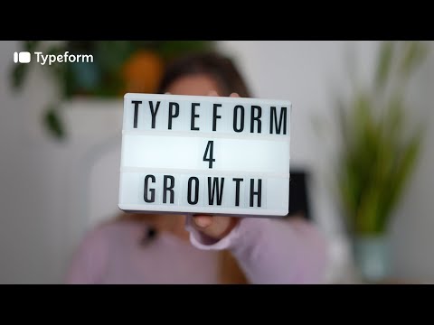 Typeform demo video