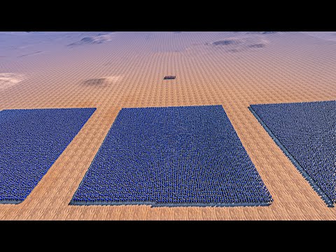 100 MARIO vs 25000 HEAVY KNIGHTS - Ultimate Epic Battle Simulator UEBS