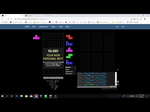 Jstris 20L new record