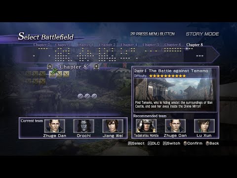 Warriors Orochi 3: Ultimate PT 115: The Battle against Tamamo (Chaos)