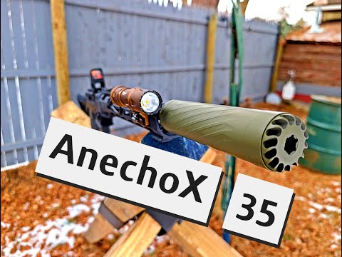 AnechoX 35 Titanium Suppressor | Unboxing \u0026 Full Review (Anechoic)